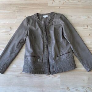 Christopher & Banks Puff Stitch Design Jacket M